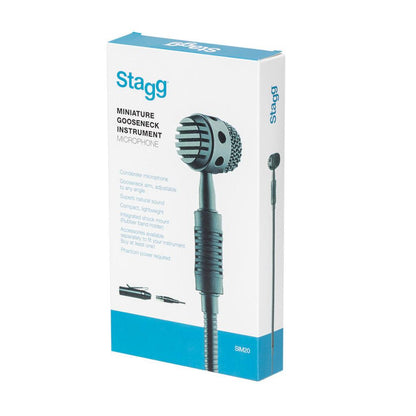 Stagg SIM20 miniature gooseneck instrument microphone