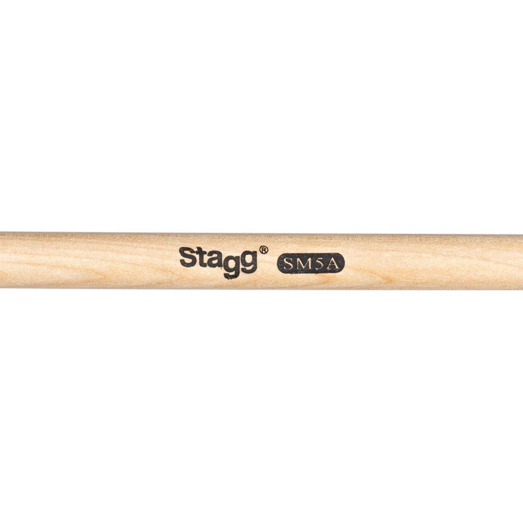 Stagg SM5A – 5A trommestikker i ahorn med trætip