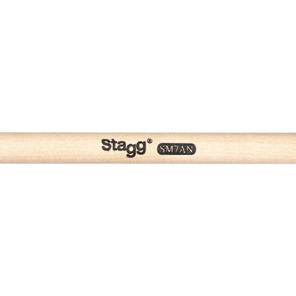 Stagg SM7AN – Par trommestikker 7AN, ahorn, nylon tip
