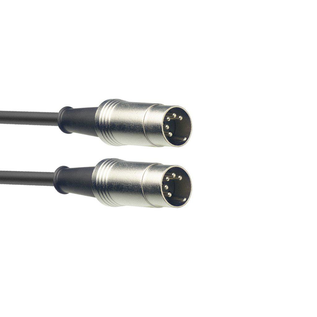 Stagg SMD(X) – MIDI-kabel DIN til DIN (han/han) med metalstik
