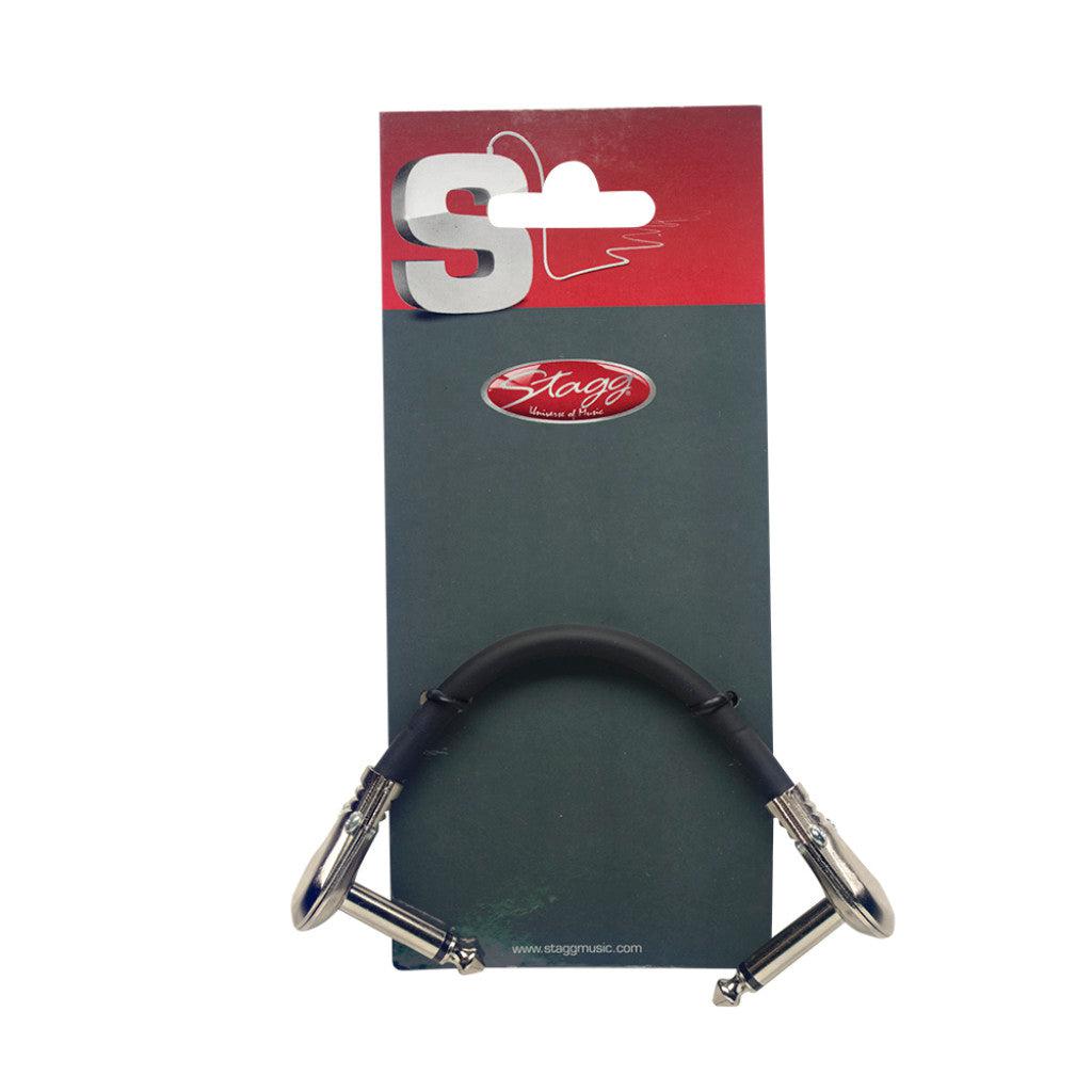 Stagg SPC010L FL Patch kabel Jack/Jack 10 Cm