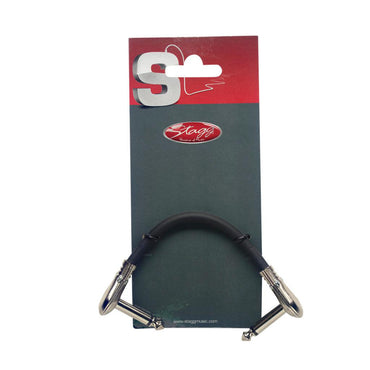 Stagg SPC010L FL Patch kabel Jack/Jack 10 Cm