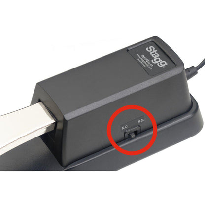 Stagg SUSPED 10 – Universal sustainpedal til keyboard og elklaver