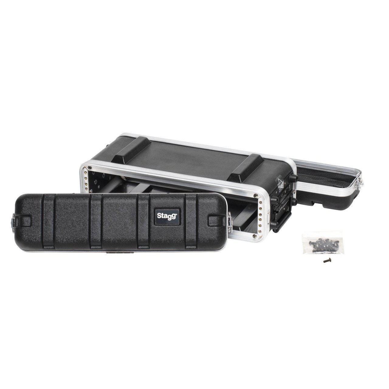 Stagg ABS-2US – Smal 2U ABS-rackkasse