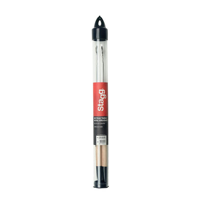 Stagg Telescopic Wire Brushes With Wooden Handle