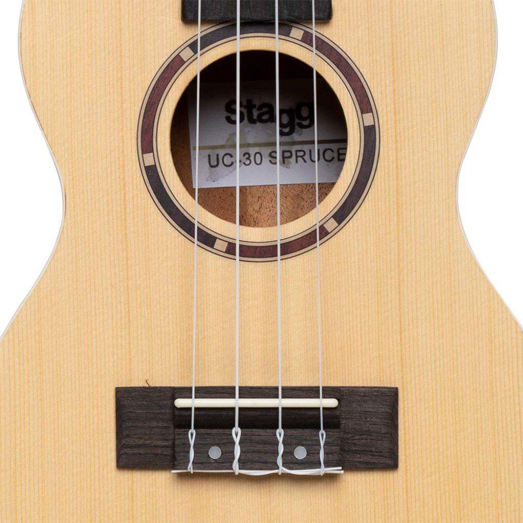 Stagg UC-30 SPRUCE – Koncertukulele med grandæk