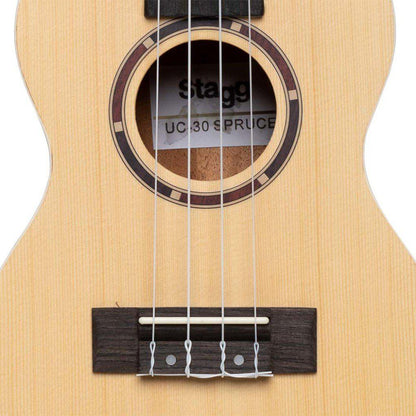 Stagg UC-30 SPRUCE – Koncertukulele med grandæk
