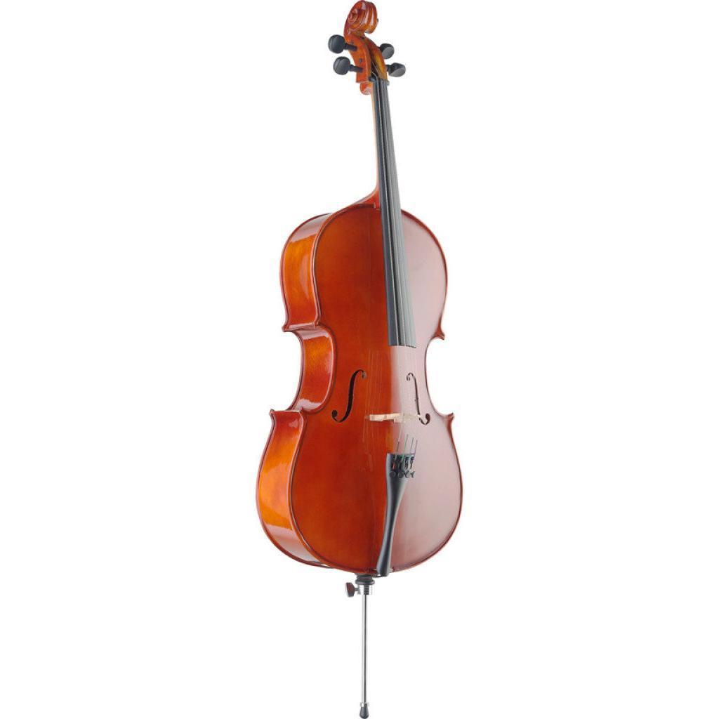 Stagg VNC-4/4 – 4/4 cello i massivt gran med taske