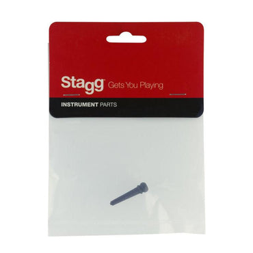 Stagg baron for acoustic guitar in ebony (1 pc)