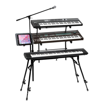 Stagg multifunktions plade til montering på MXS A1 keyboard / piano stativ