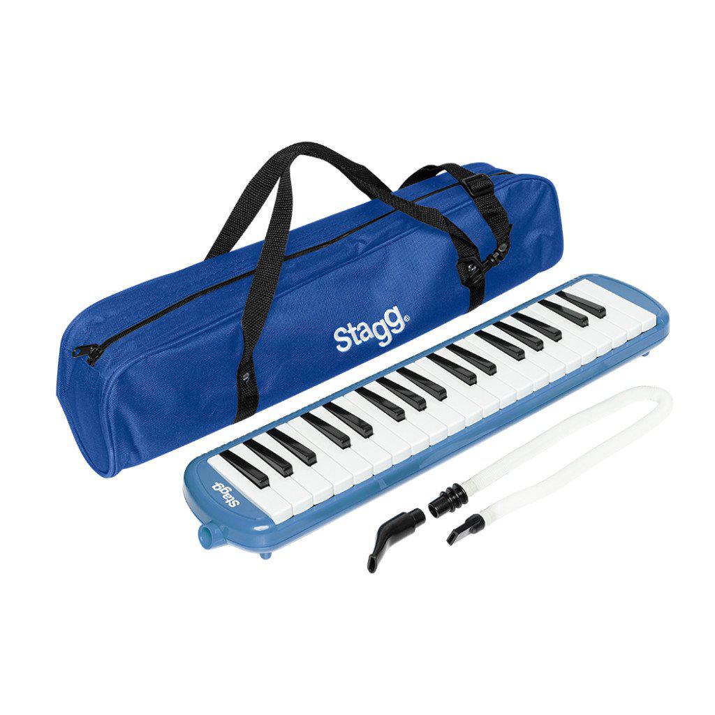 Stagg plastik melodica med 37 tangenter og taske