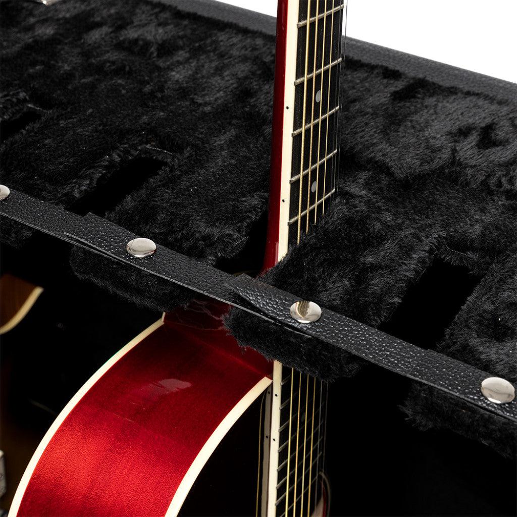 Stagg stativ kasse til 6 elektriske eller 3 akustiske guitarer