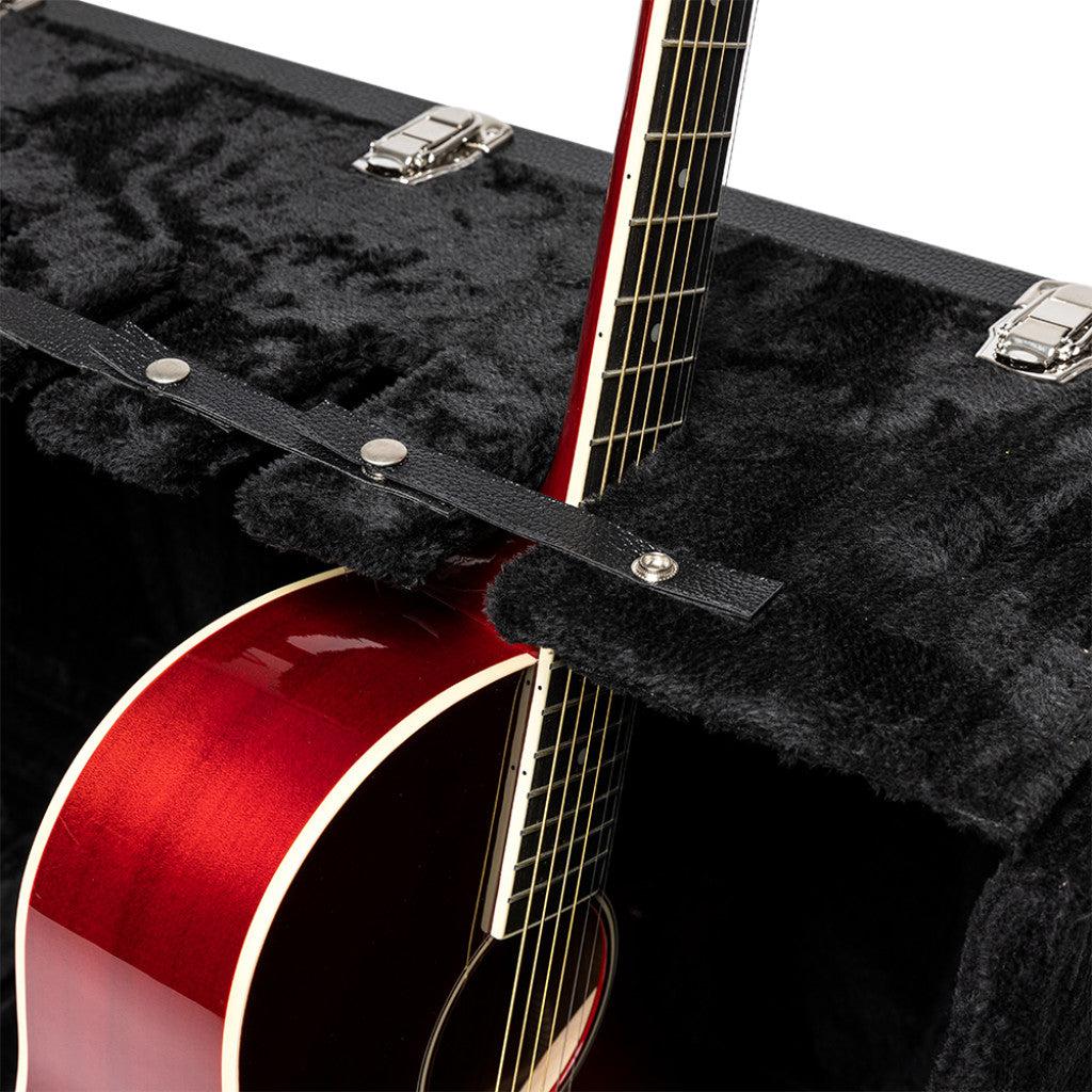 Stagg GDC-8 – Guitarstativ i transportkasse til 8 elguitarer eller 4 akustiske guitarer