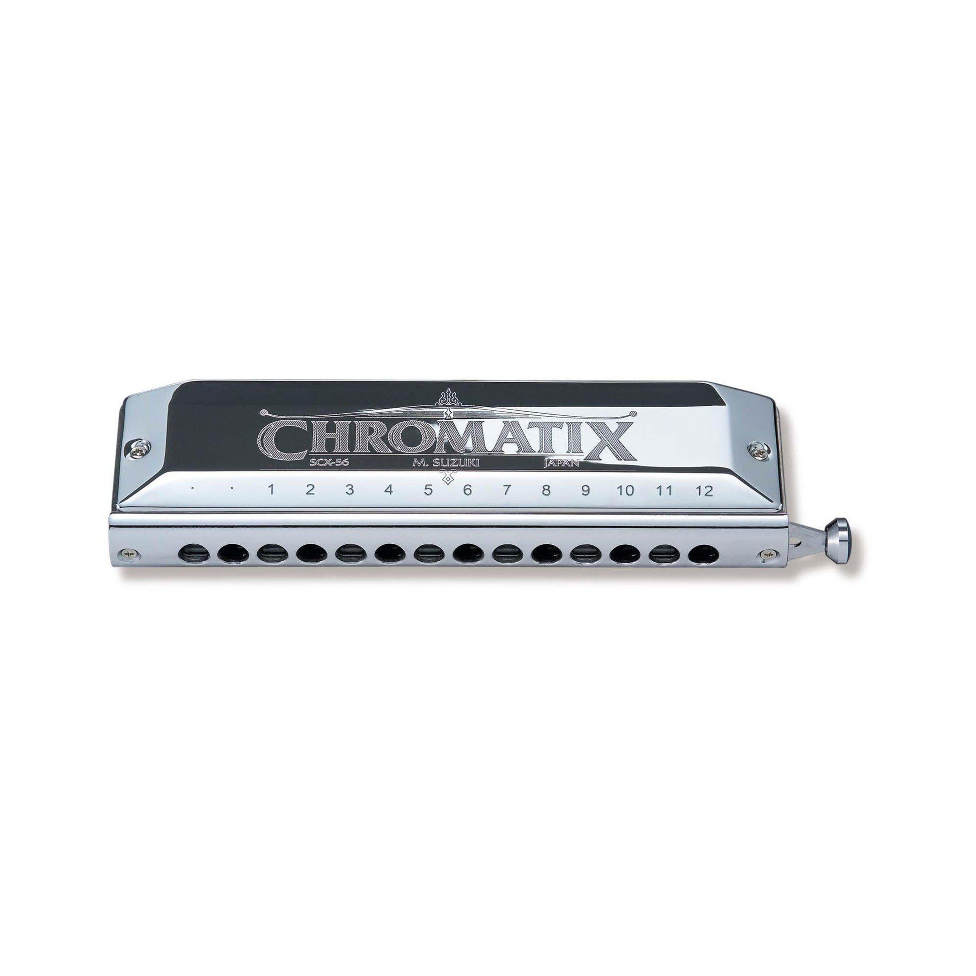 Suzuki Kromatisk SCX-56 Mundharmonika - BORG SOUND