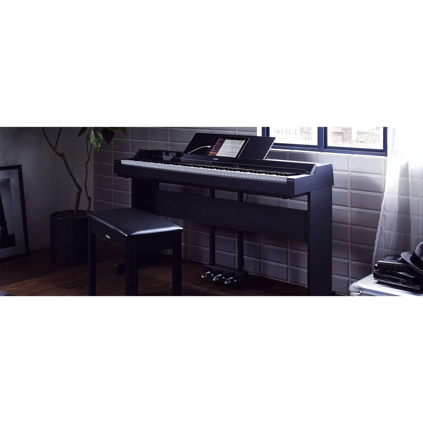 Yamaha P-S500 digital piano - Black Display model with full warranty. PICKUP ONLY.